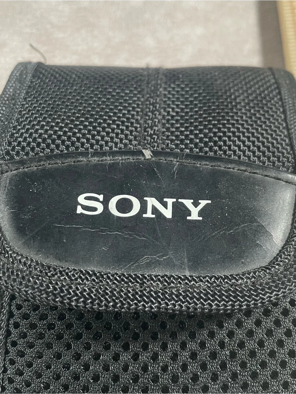 Sony Black Compact Camera Pouch Trio